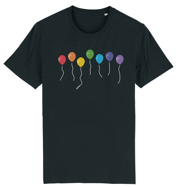 Organic Shirt - The Proud Balloons Black