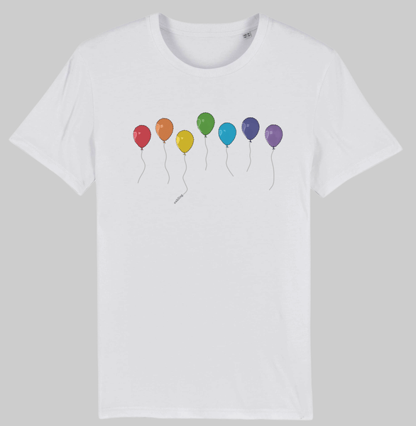 Organic Shirt - The Proud Balloons White