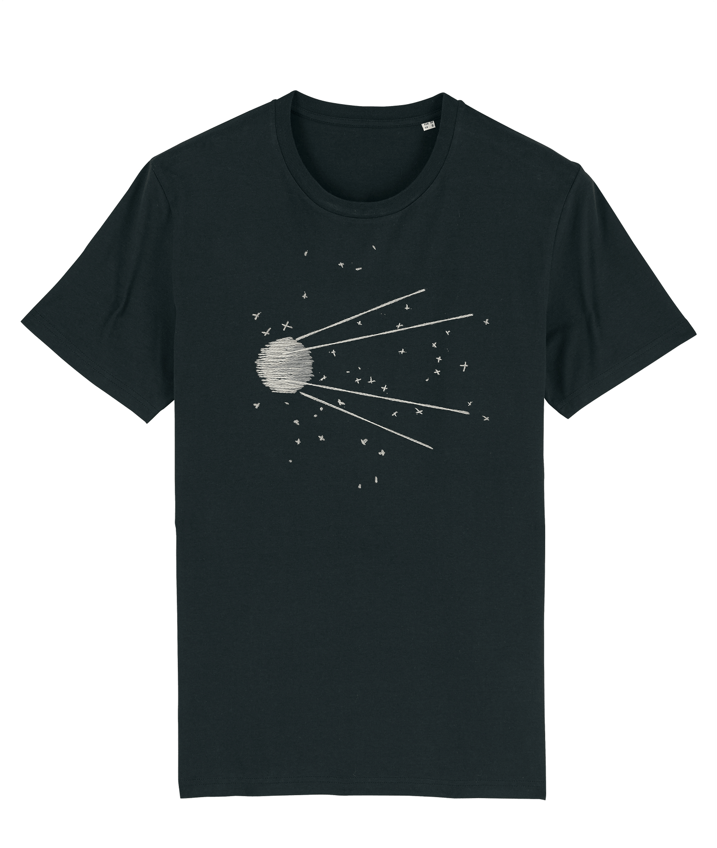 Organic Shirt - The Sputnik Black
