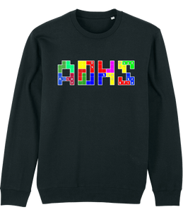 Organic Sweatshirt - The ADHS Black