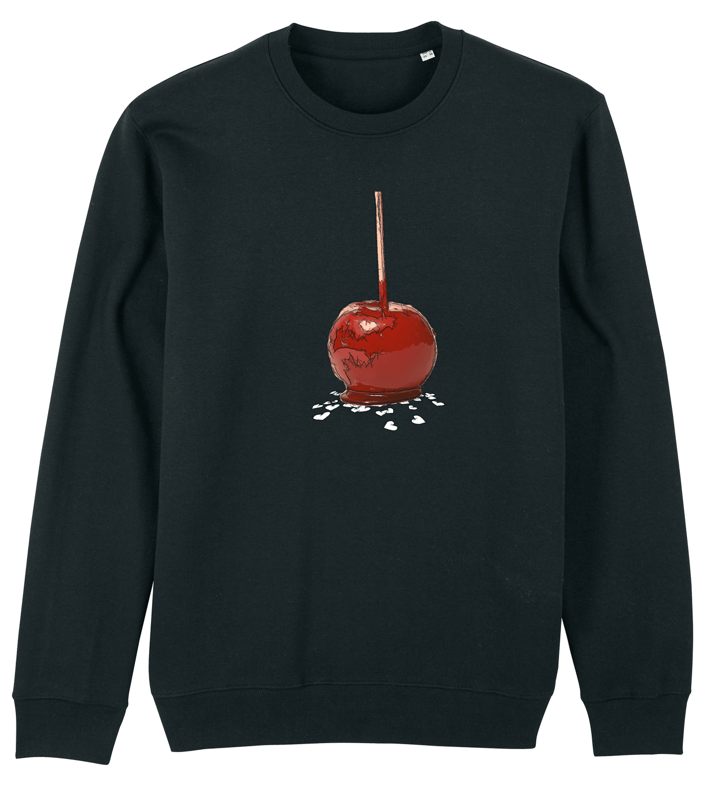 Organic Sweatshirt - The Apfel Black