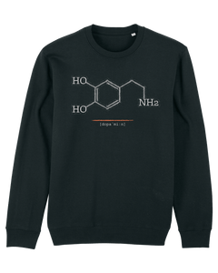 Organic Sweatshirt - The Dopamin Black