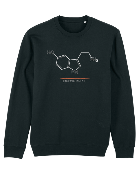 Organic Sweatshirt - The Serotonin Black