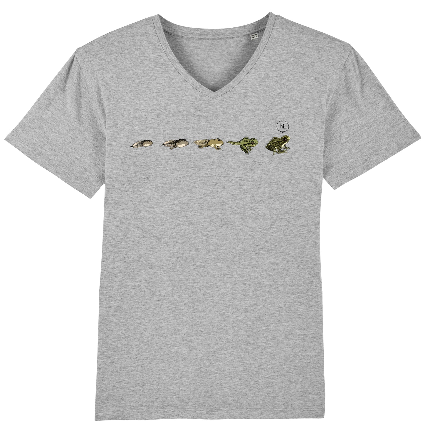 Organic V-Neck-Shirt - The Frosch