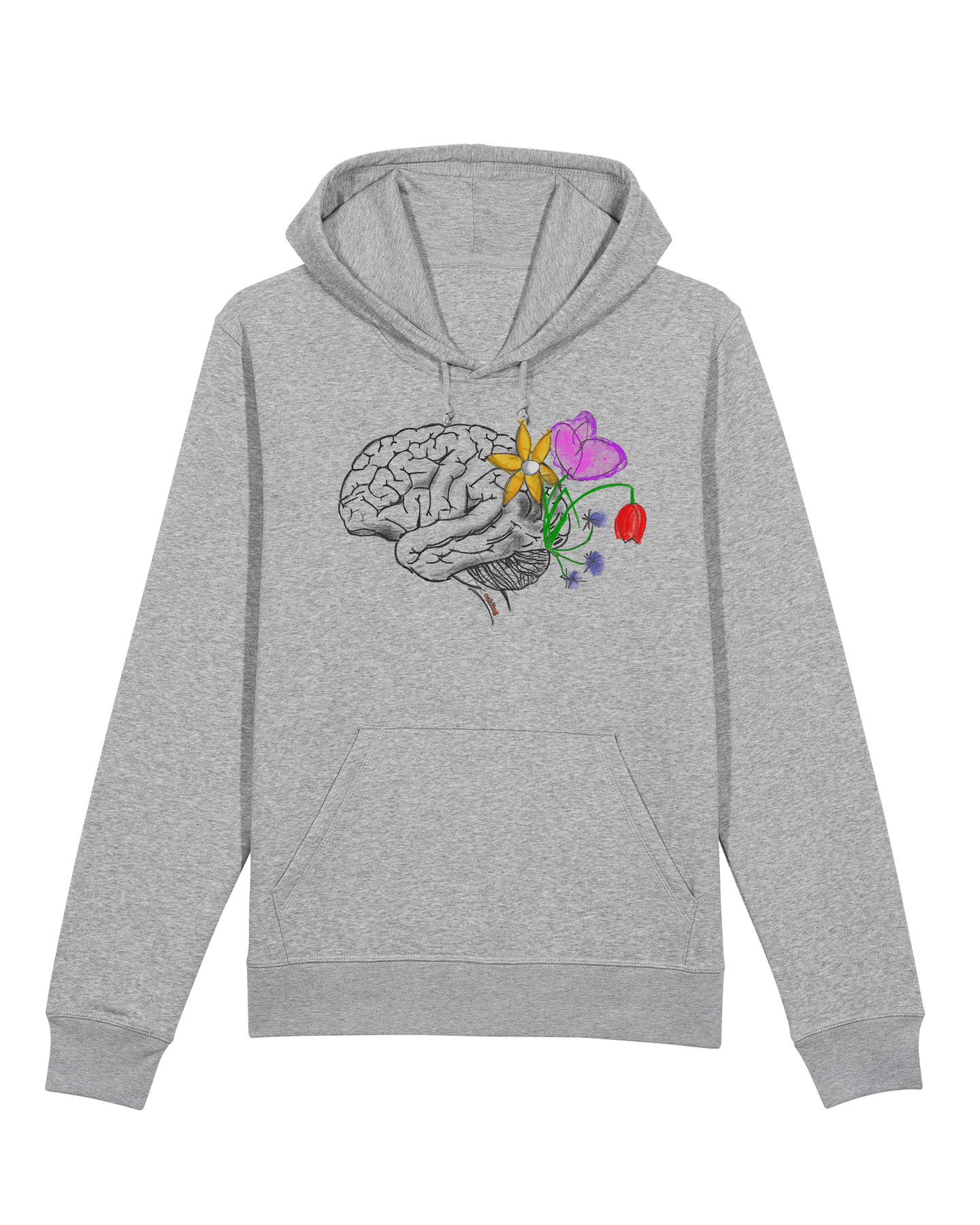 Organic Hoodie - The Brain