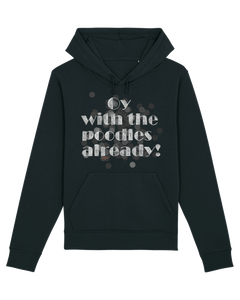 Organic Hoodie - The Poodles Black