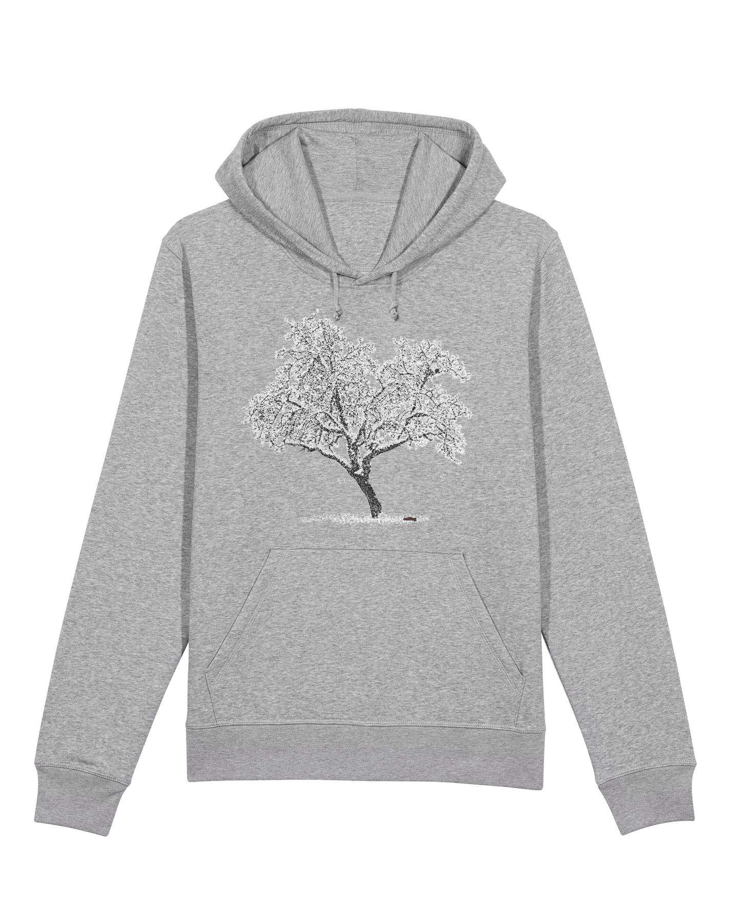 Organic Hoodie - The Snowy Tree