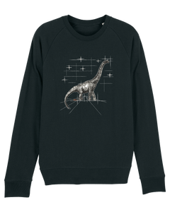 Organic Raglan Sweatshirt - The Brachio Black