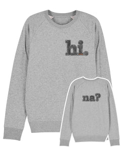 Organic Raglan Sweatshirt - The Hi
