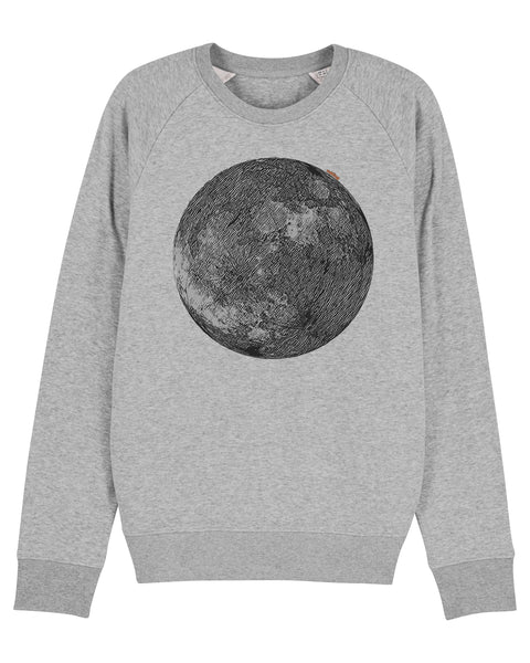 Organic Raglan Sweatshirt - The Moon