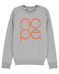 Organic Raglan Sweatshirt - The Nope
