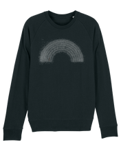 Lade das Bild in den Galerie-Viewer, Organic Raglan Sweatshirt - The Proud Black
