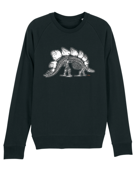 Organic Raglan Sweatshirt - The Stego Black