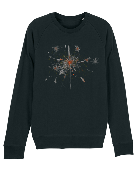 Organic Raglan Sweatshirt - The Wunder Black