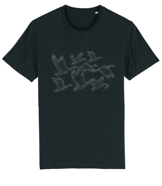 Organic Shirt - The Black Geese