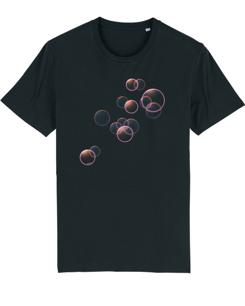 Organic Shirt - The Bubbles Black