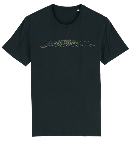 Organic Shirt - The Konfetti Black