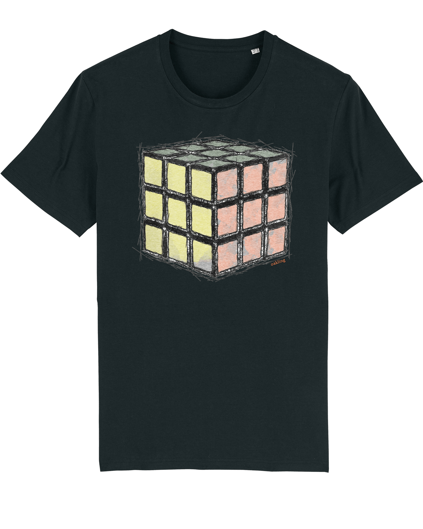 Organic Shirt - The Rubic Black