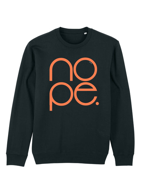 Organic Sweatshirt - The Nope Black